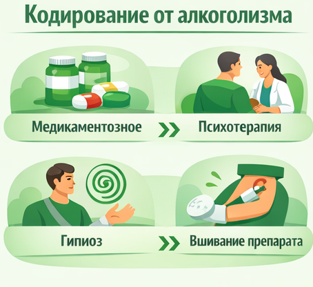 кодирование от алкоголизма в Городце Санати